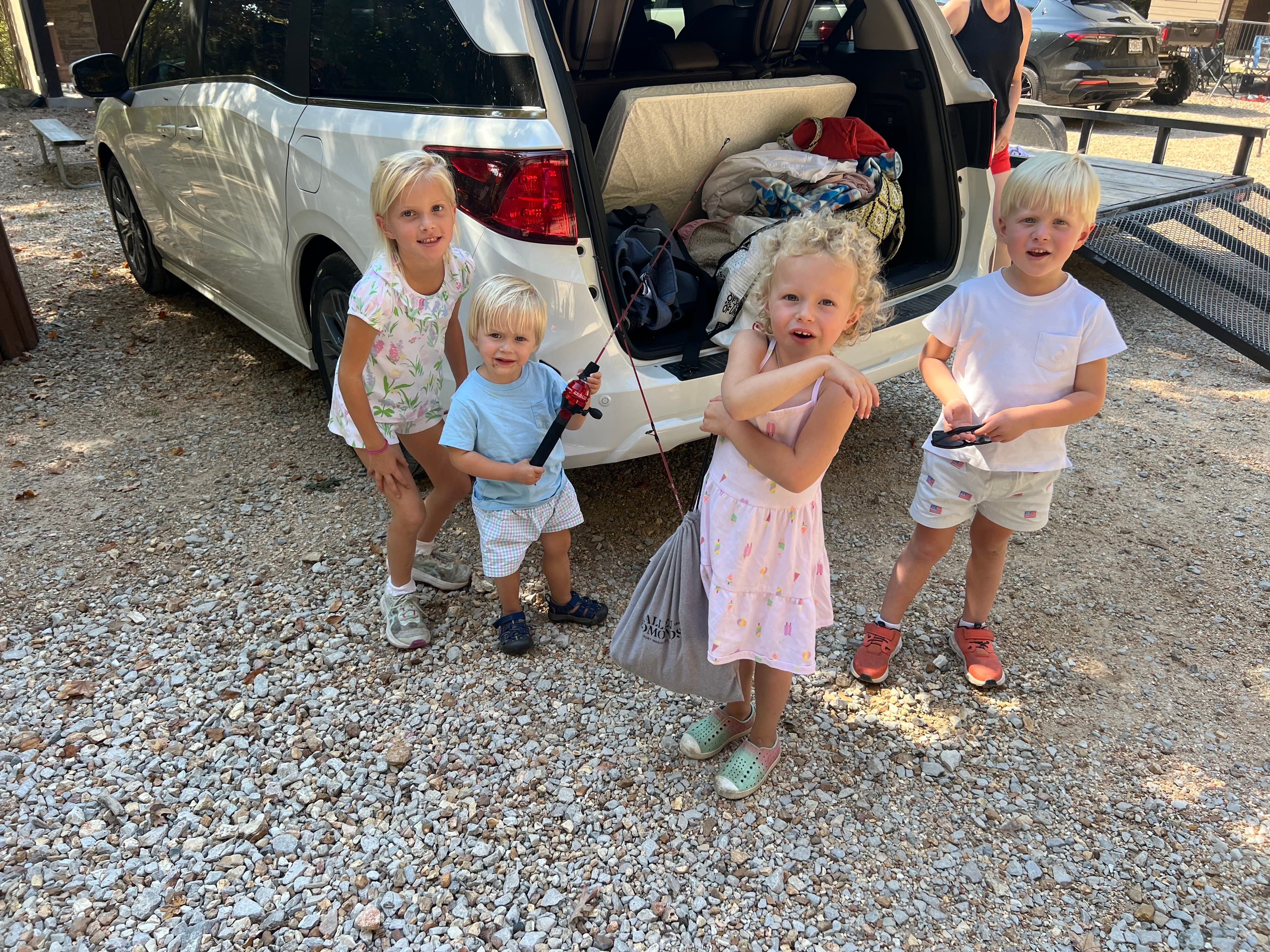 Family on the farm