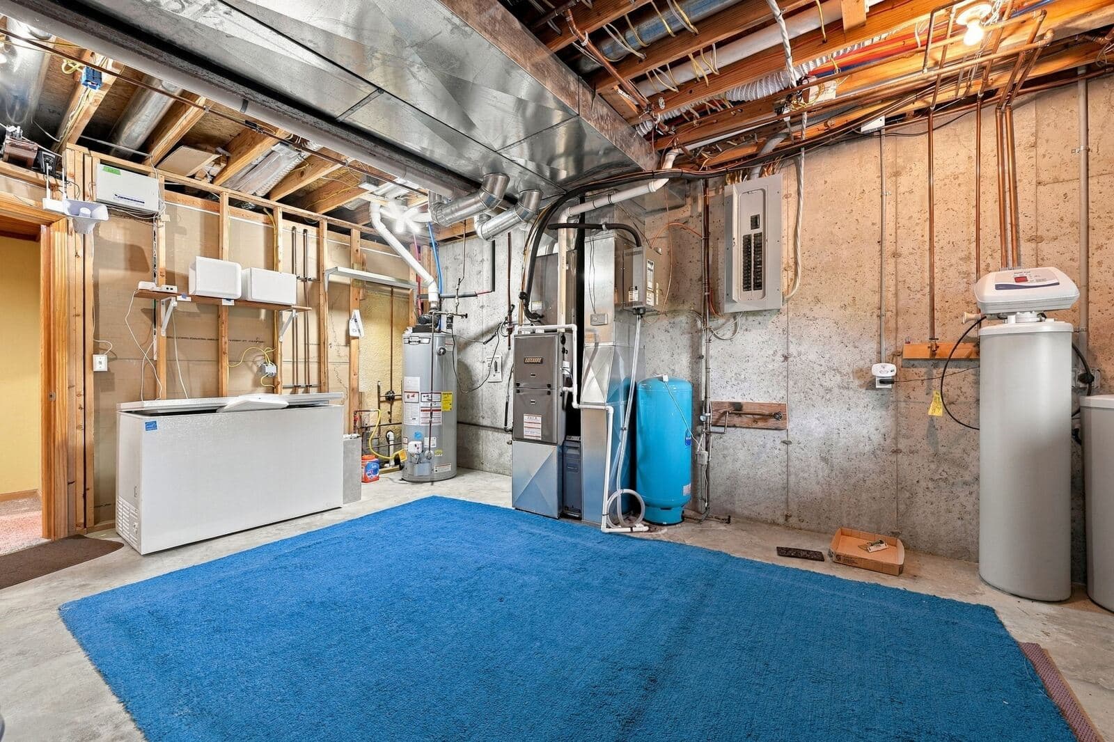 Utility and mechanical room